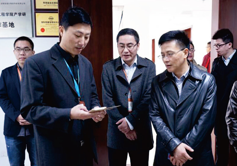 合肥市高新區領導莅臨指導