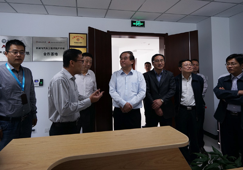 合肥市市委巿政府領導來訪