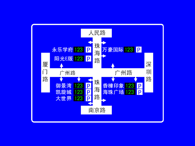 一級誘導屏